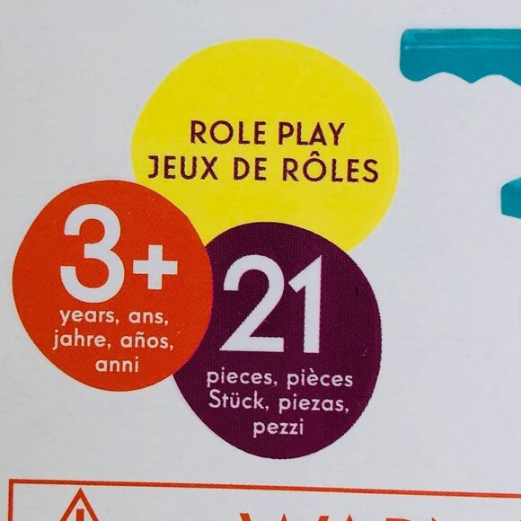 Battat - Pretend Cooking Set 21 Pieces & Storage Bin  For  Age 3+ New Sealed - Picture 15 of 15